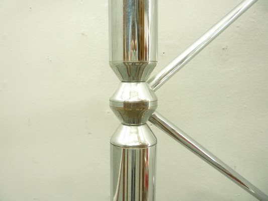 Space-Age Wall Lamp in Chrome from Kinkeldey Studio, 1960s-UG-1382692