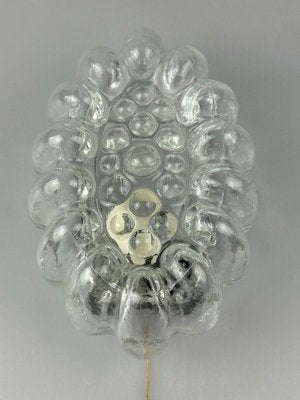 Space Age Wall Lamp in Glass & Metal, 1970s-EJL-1703219