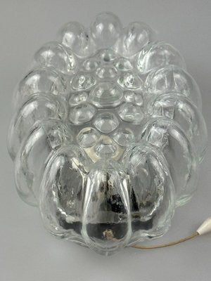 Space Age Wall Lamp in Glass & Metal, 1970s-EJL-1703219