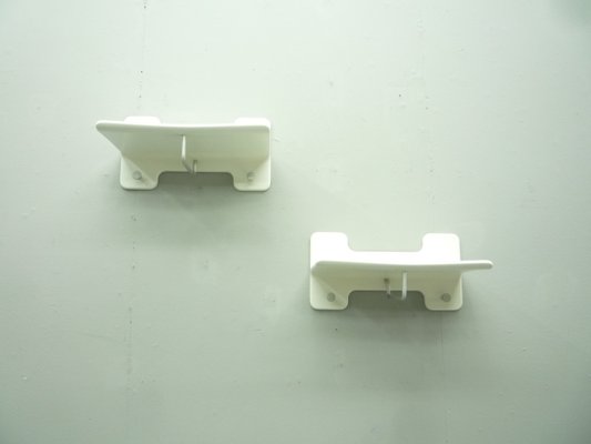 Space Age Wall Shelves by Ernst Igl for Werndl, 1970s, Set of 2-UG-1315270