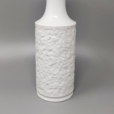 Space Age White Vase in Bavarian Porcelain, Germany, 1970s-QGR-953525