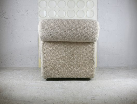 Space Age Wool Lounge Chair, France, 1970-MAO-1135104