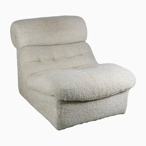 Space Age Wool Lounge Chair, France, 1970-MAO-1135104