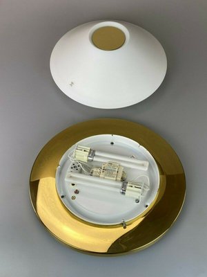 Space Design Plafoniere Glass Ceiling Lamp from Peill & Putzler, 1970s-EJL-1140368