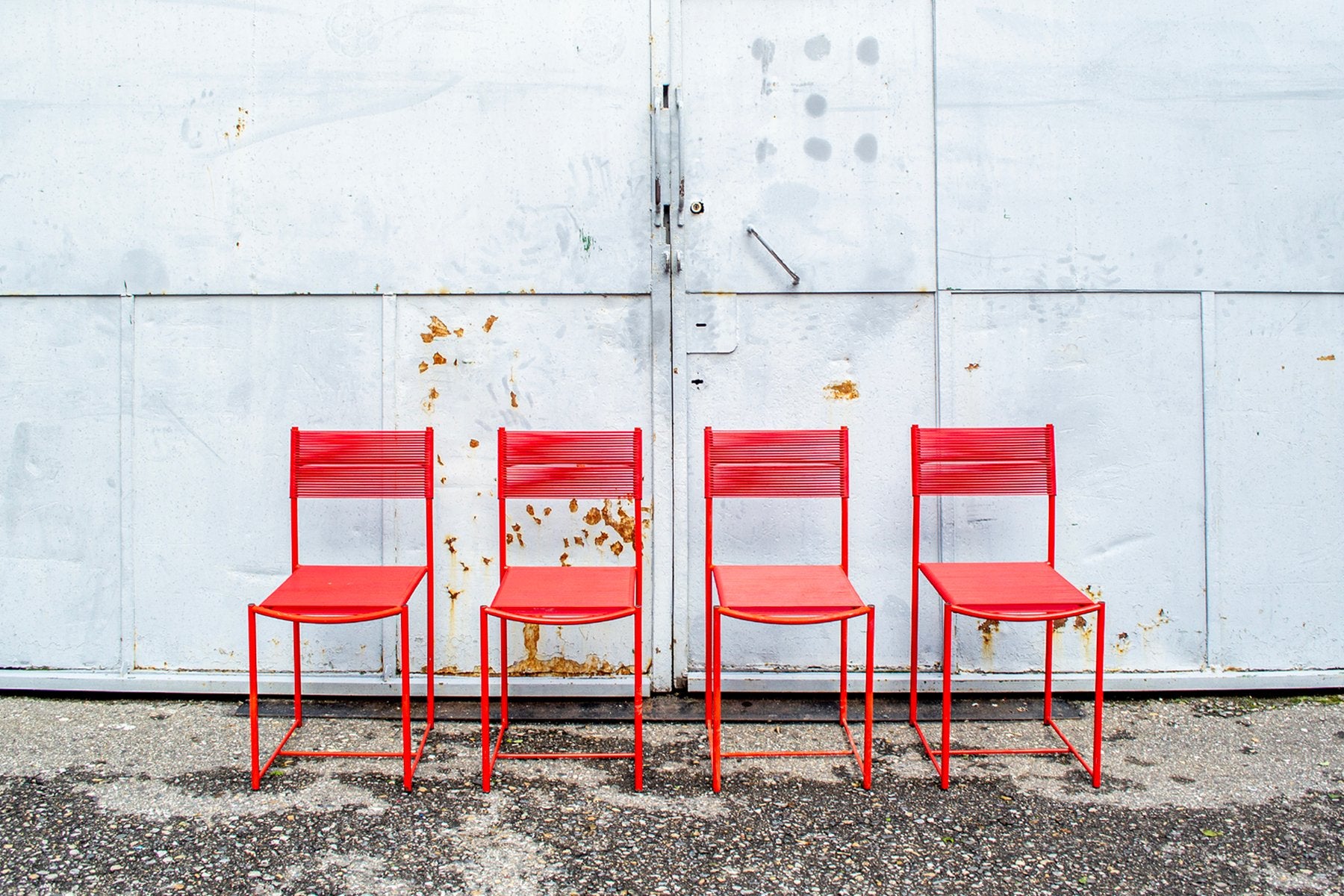 Spaghettis Chair by Giandomenico Belotti for Alias, 1979, Set of 4