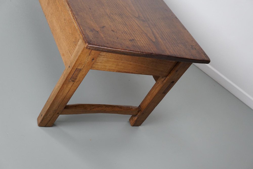 Spanish 18th Century Farmhouse Coffee Table in Chestnut