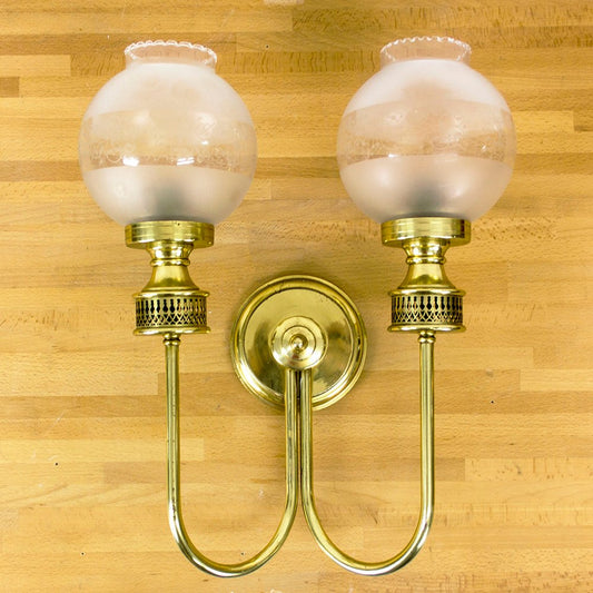 Spanish 2-Arm Sconce, 1950s