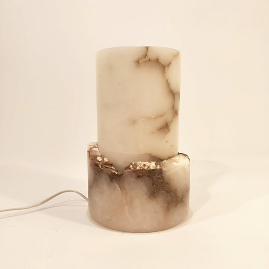 Spanish Alabaster Lamp, 1970s