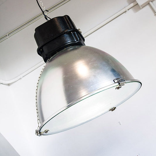 Spanish Aluminum Pendant Light, 1980s