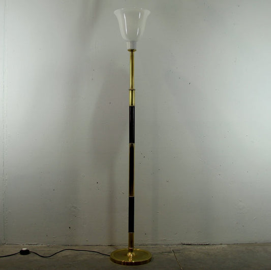 Spanish Art Deco Floor Lamp from Metalarte, 1940s