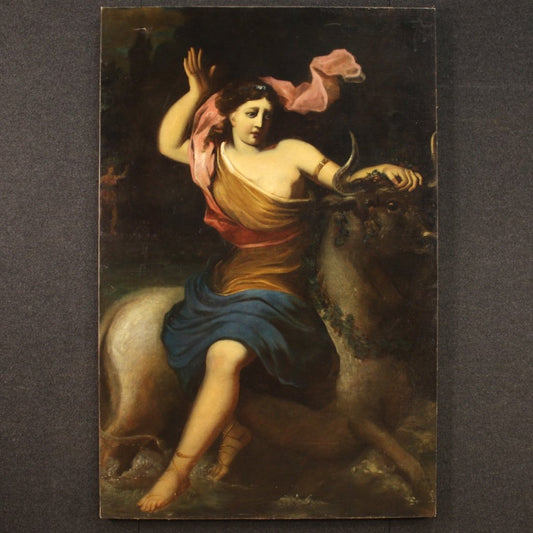 Spanish Artist, Abduction of Europa, 1680, Oil on Canvas