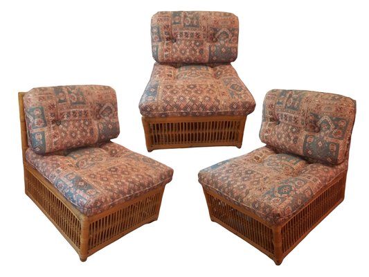 Spanish Bamboo Modular Seat, Set of 5-TCS-1271202