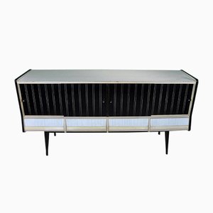 Spanish Black & White Sideboard, 1960s-ROJ-604204