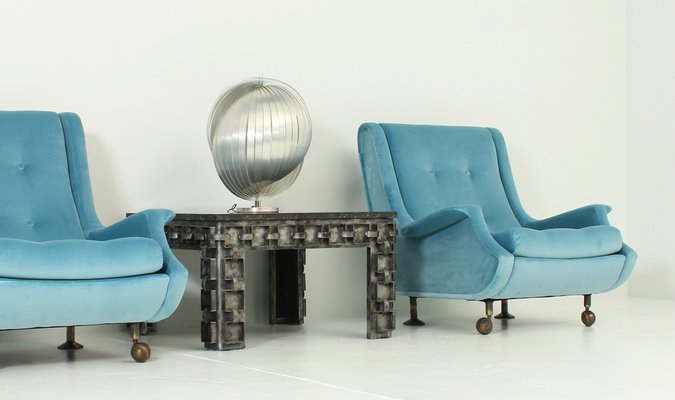 Spanish Brutalist Coffee Table, 1960s-UB-1797280