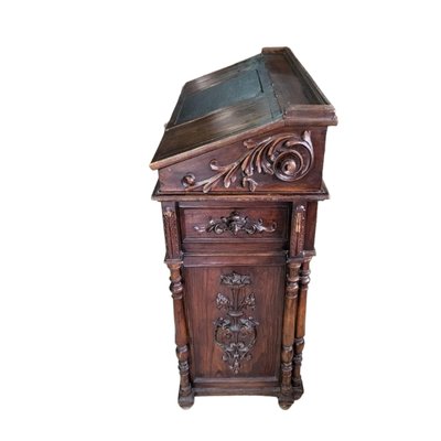 Spanish Carved Wood Desktop-TCS-1774229