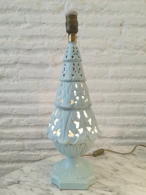 Spanish Ceramic Table Lamp for Bondia, 1960s-QY-845998