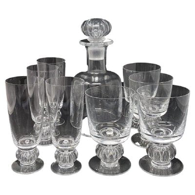 Spanish Crystal Service by Marc Lalique, 1900s, Set of 40-DFB-1155379