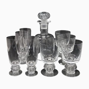 Spanish Crystal Service by Marc Lalique, 1900s, Set of 40-DFB-1155379