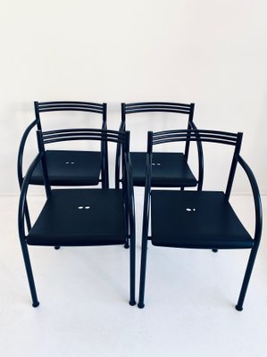 Spanish Francesca Armchairs by Philippe Starck for Baleri Italia, 1984, Set of 6-RXZ-1765635