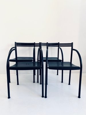 Spanish Francesca Armchairs by Philippe Starck for Baleri Italia, 1984, Set of 6-RXZ-1765635