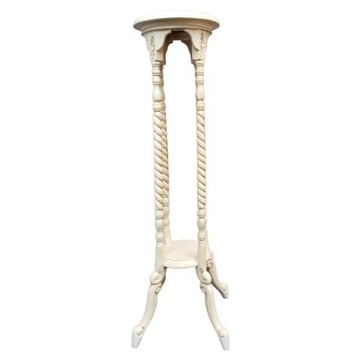 Spanish High Pedestal Potting Table with Bolute Legs-TCS-1453980