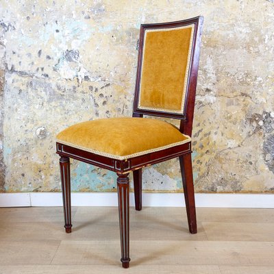 Spanish Louis XVI Style Side Chairs, 1940s, Set of 2-CQZ-863117