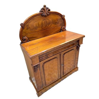 Spanish Mahogany Dressing Chest with Drawer and Doors, Late 19th Century-TCS-1817777