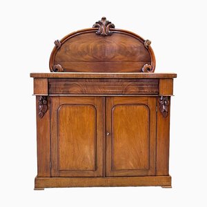 Spanish Mahogany Dressing Chest with Drawer and Doors, Late 19th Century-TCS-1817777