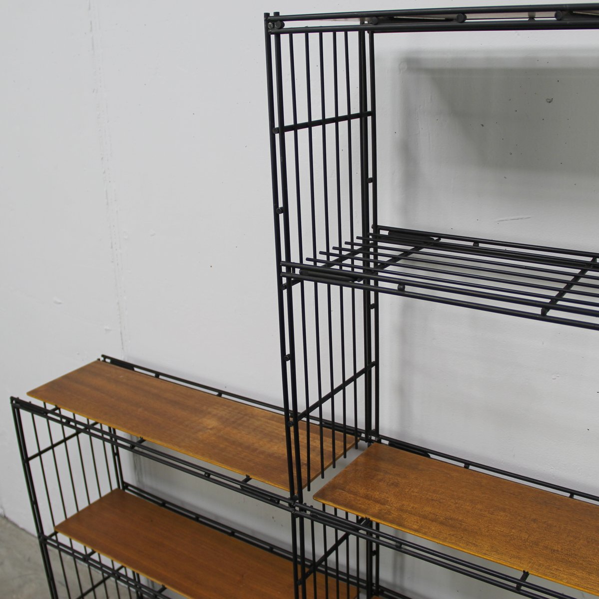 Spanish Modular MULTI STRUX Shelves from Multimueble, 1960s, Set of 19