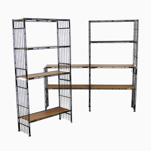 Spanish Modular MULTI STRUX Shelves from Multimueble, 1960s, Set of 19-NE-951026