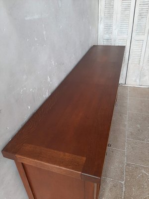 Spanish Oak Credenza, 1940s-TDA-1376325