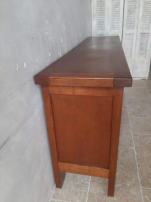 Spanish Oak Credenza, 1940s-TDA-1376325