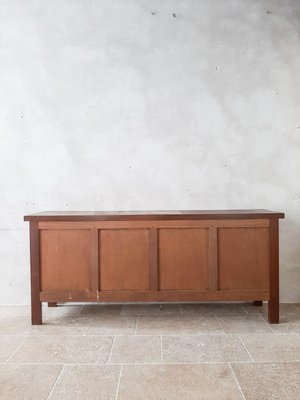 Spanish Oak Credenza, 1940s-TDA-1376325