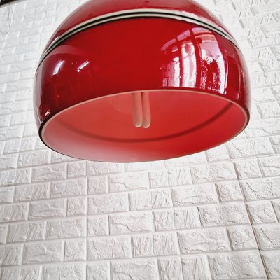 Spanish Red Hanging Lamp, 1960s-FRB-1762976