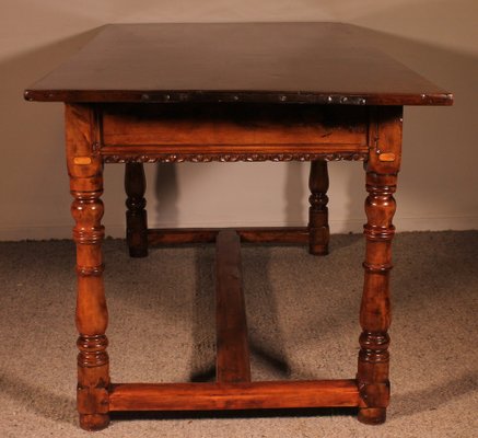 Spanish Renaissance Desk in Walnut, 17th Century-HPU-1767628