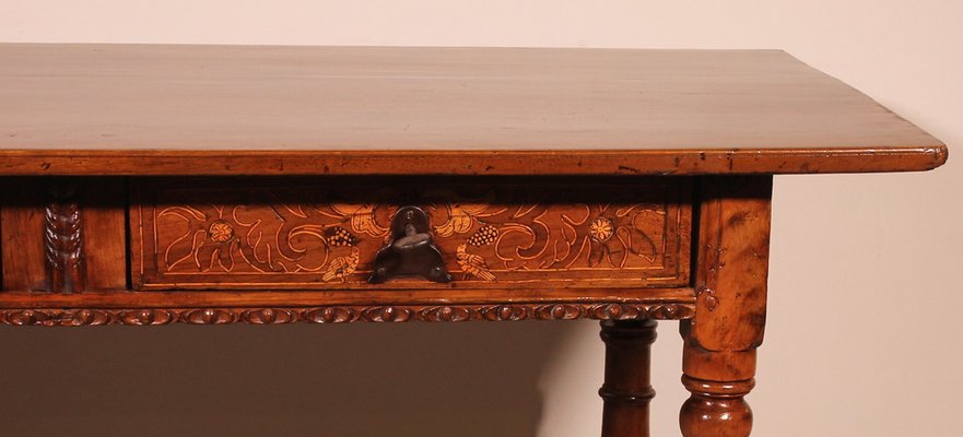 Spanish Renaissance Desk in Walnut, 17th Century-HPU-1767628