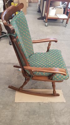 Spanish Rocking Chair in Oak-PTH-1352948