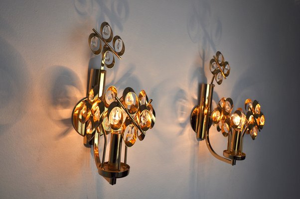 Spanish Sconces by Ernst Palme for Palwa, 1980s, Set of 2-EJE-1028442