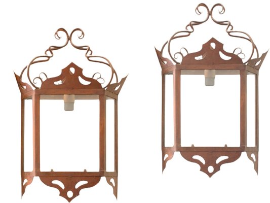 Spanish Sconces in Wrought Iron, Set of 2-TCS-1319829