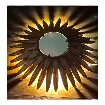 Spanish Sun Wall Lamp in Metal-LLP-1741793