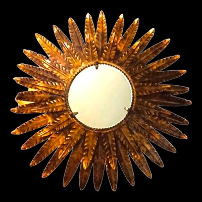 Spanish Sun Wall Lamp in Metal-LLP-1741793