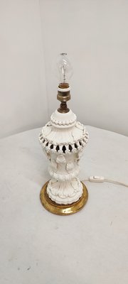 Spanish White Table Lamp, 1960s-RGF-1417193