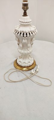 Spanish White Table Lamp, 1960s-RGF-1417193