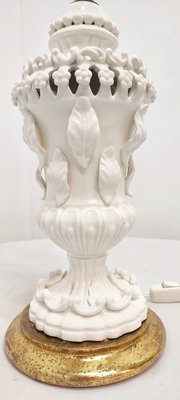 Spanish White Table Lamp, 1960s-RGF-1417193