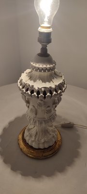 Spanish White Table Lamp, 1960s-RGF-1417193