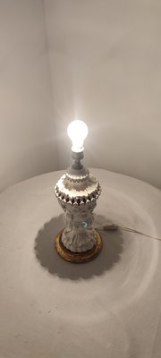 Spanish White Table Lamp, 1960s-RGF-1417193