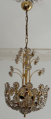 Sparkling Floreal Murano Chandelier, 1980s-OVO-1732647