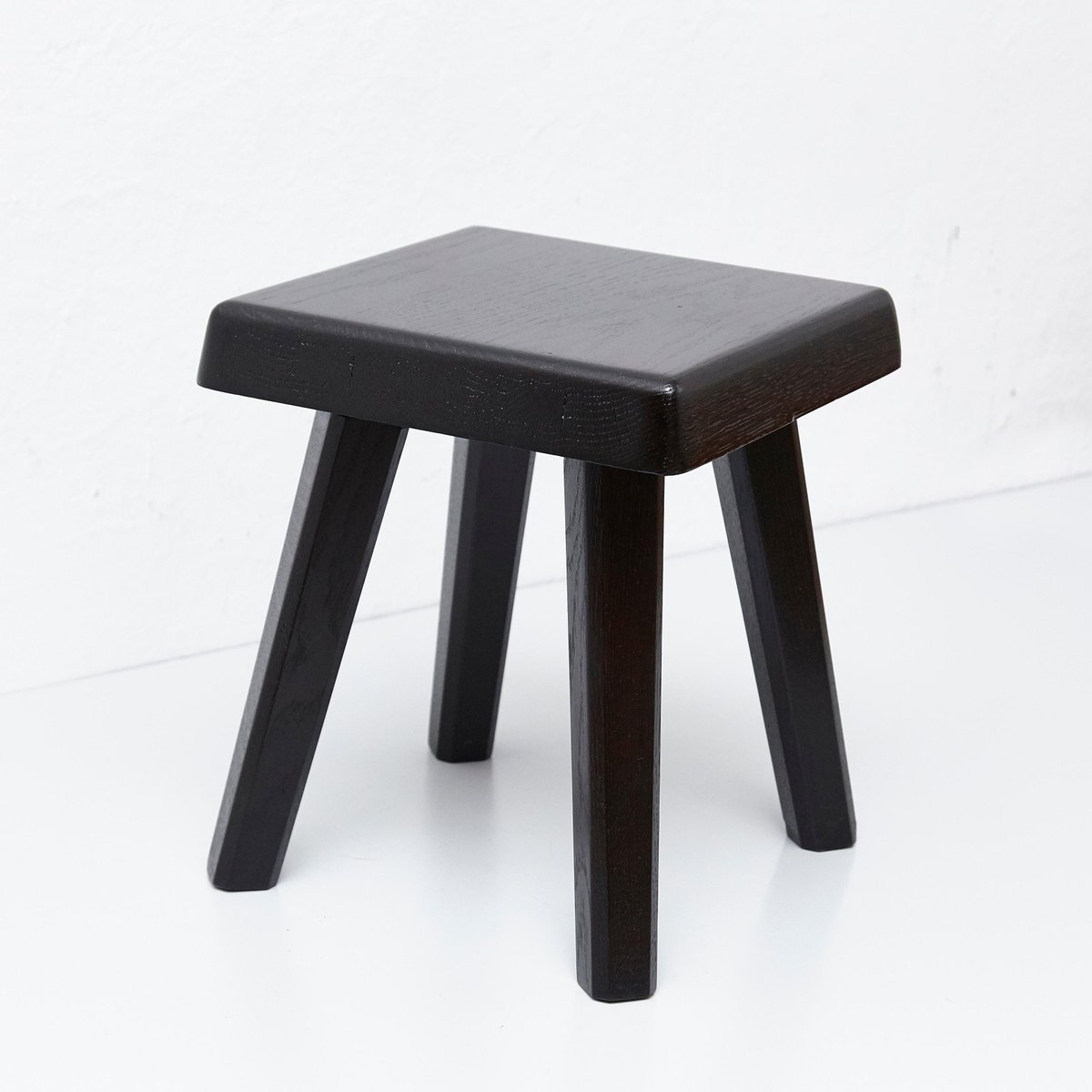 Special Black Edition Stools by Pierre Chapo, Set of 2