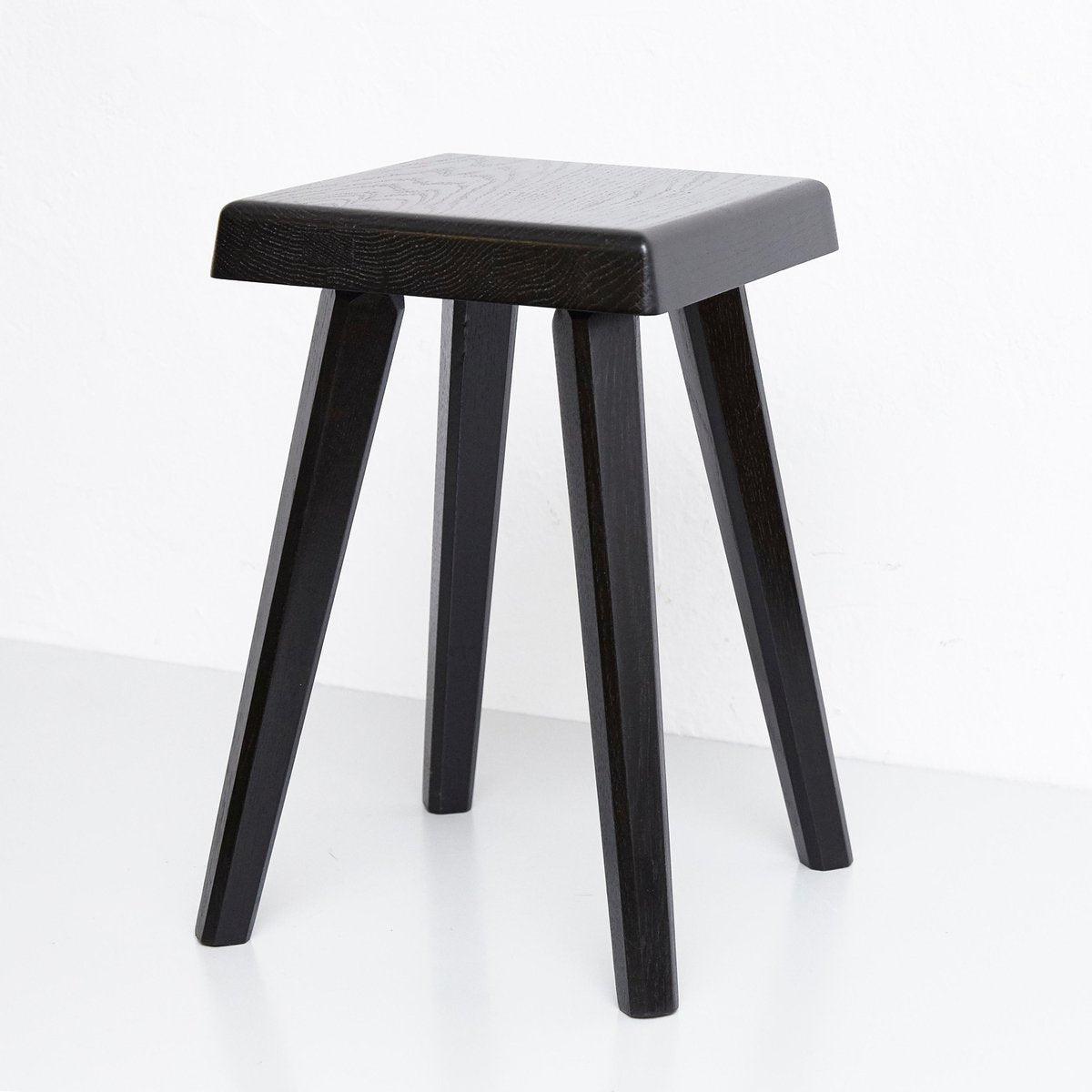 Special Black Edition Stools by Pierre Chapo, Set of 2