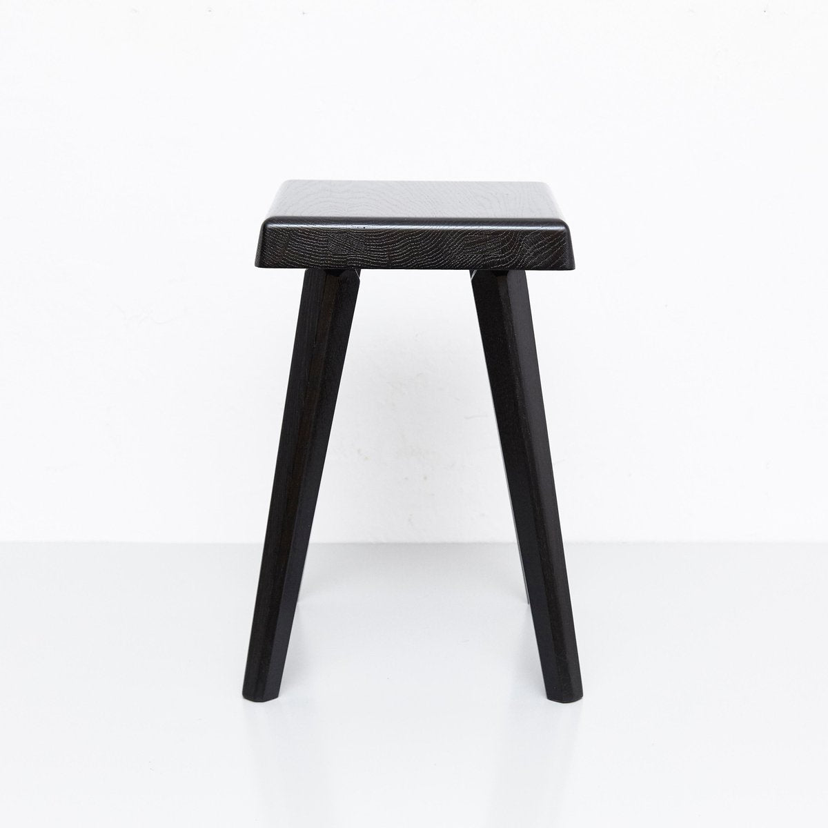 Special Black Edition Stools by Pierre Chapo, Set of 2